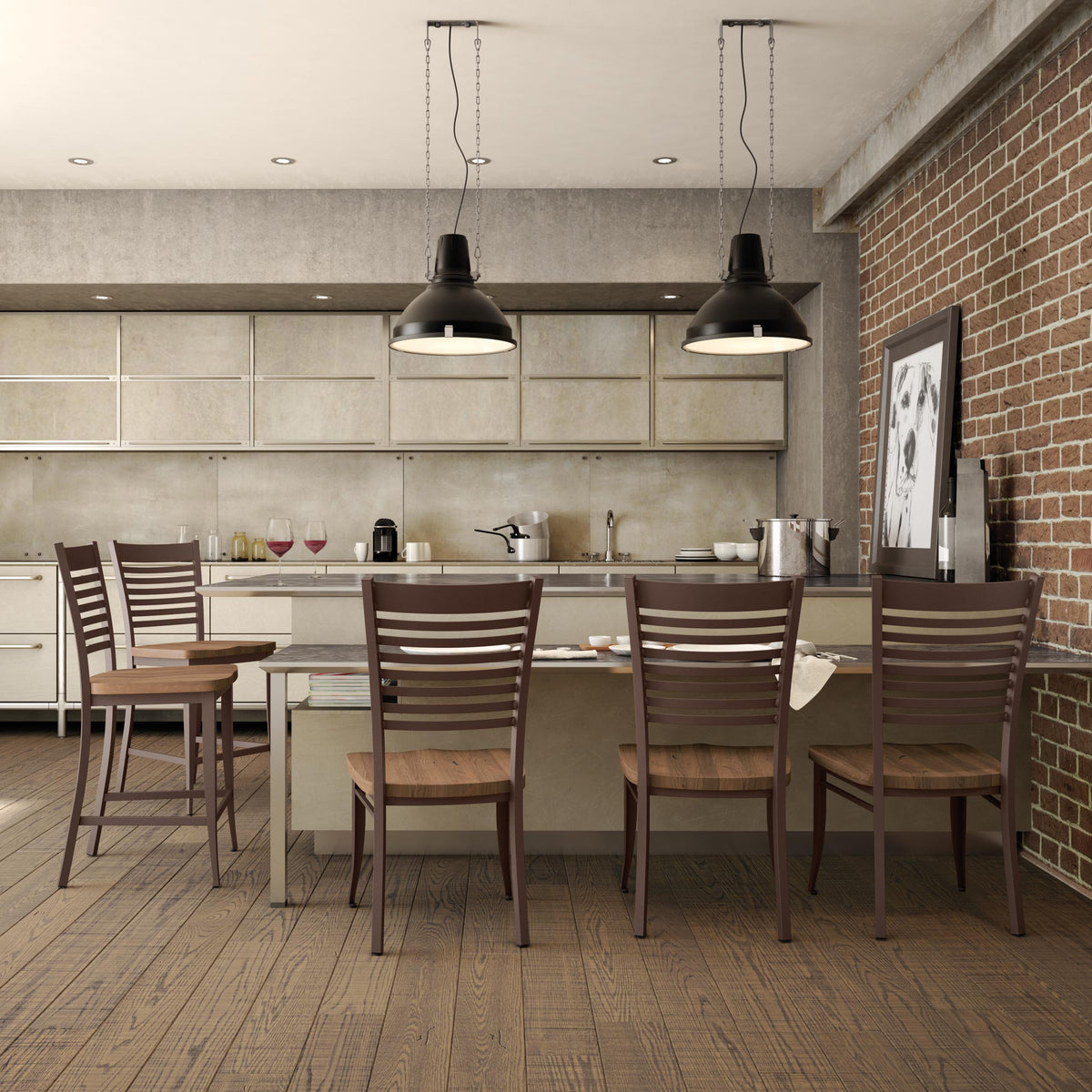 Edwin Swivel Stool