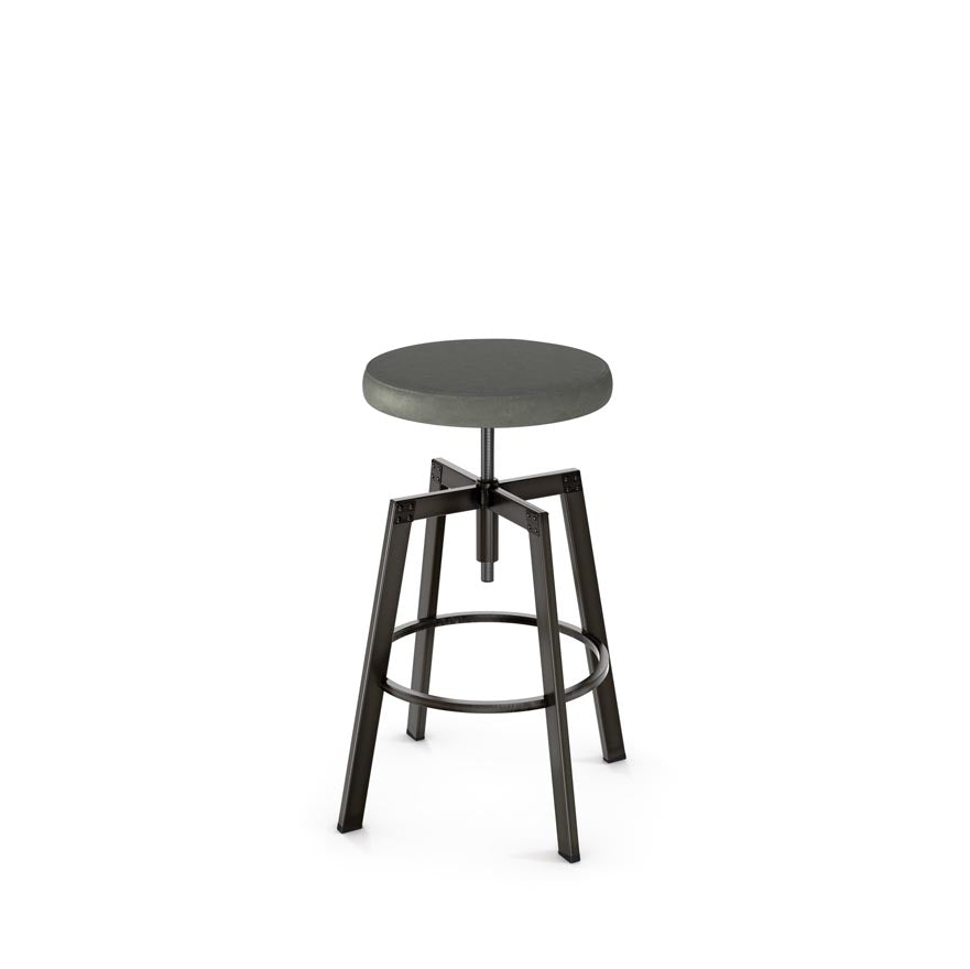 Amisco - Architect Backless Screw Stool 001