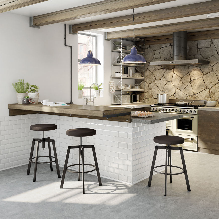 Amisco - Architect Backless Screw Stool Lifestyle 002