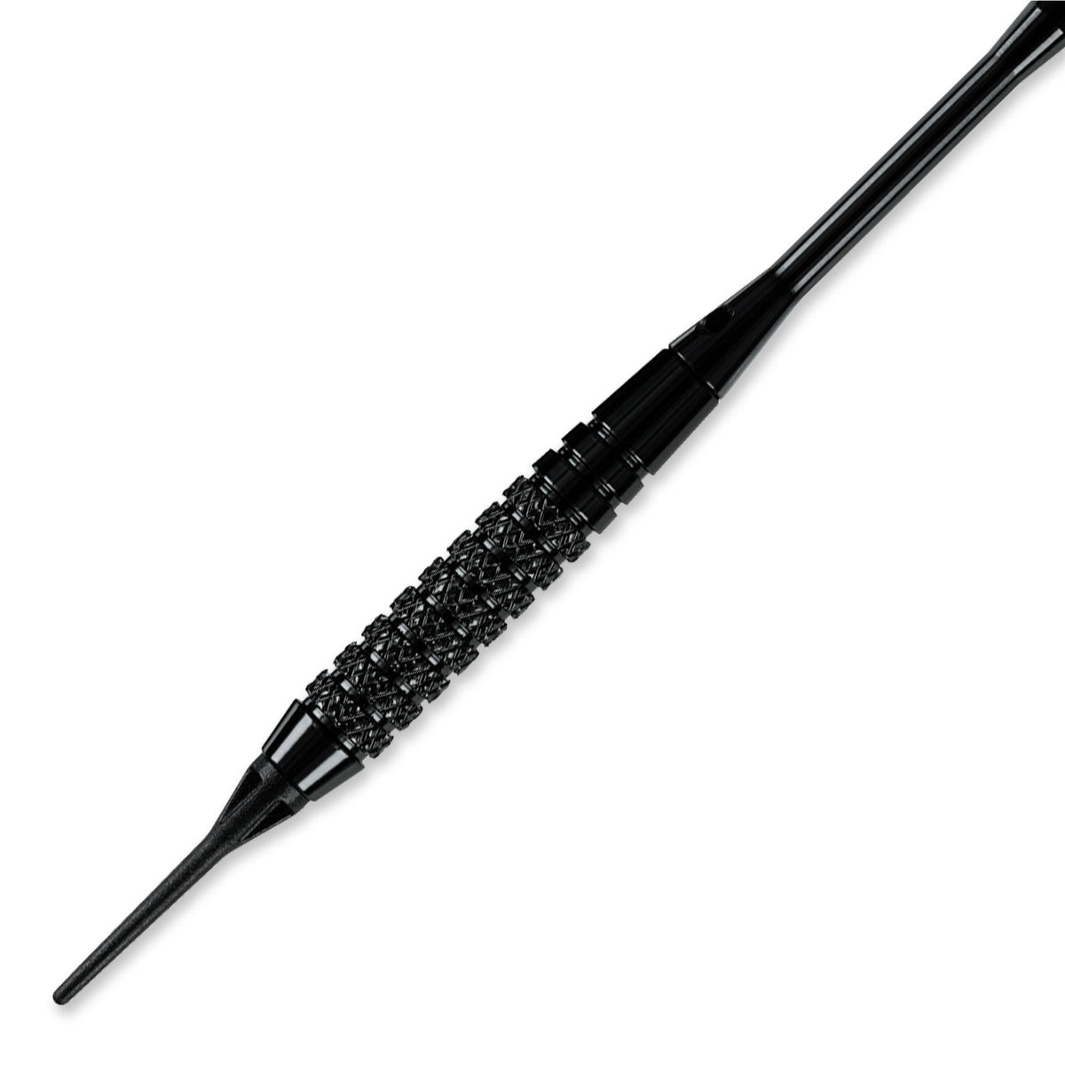Harrows - Black Arrow 18gr Soft Tip Darts Close Up