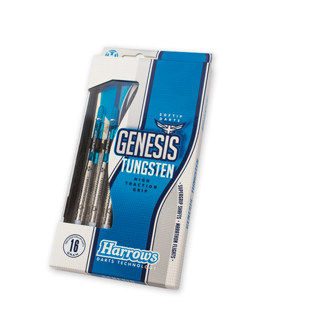 Genesis 16 Gr Soft Tip Darts Packaged