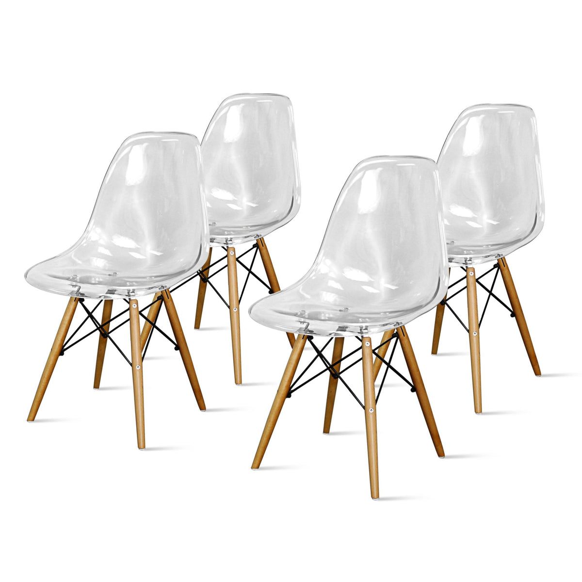 Allen Molded Transparent Chair