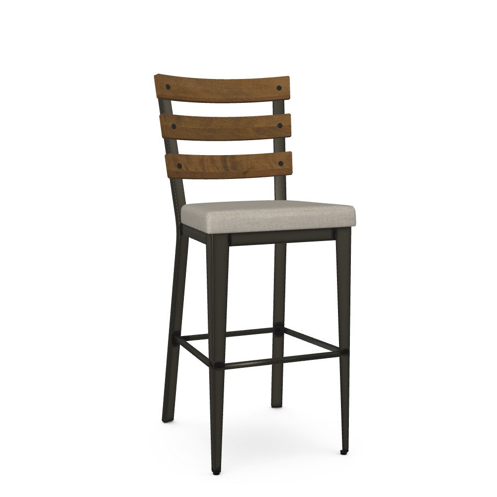 Amisco Dexter Stool 40323-30 upholstered, bar height – photo