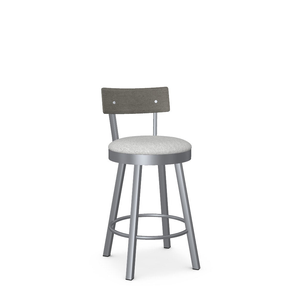 Amisco Lauren Swivel Stool 40293-26 counter height – photo