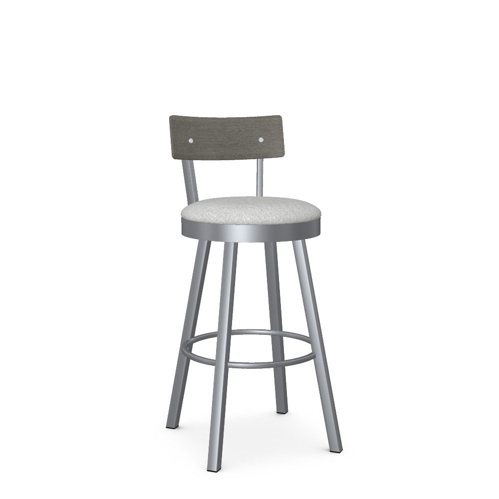 Amisco Lauren Swivel Stool 40293-30 bar height – photo