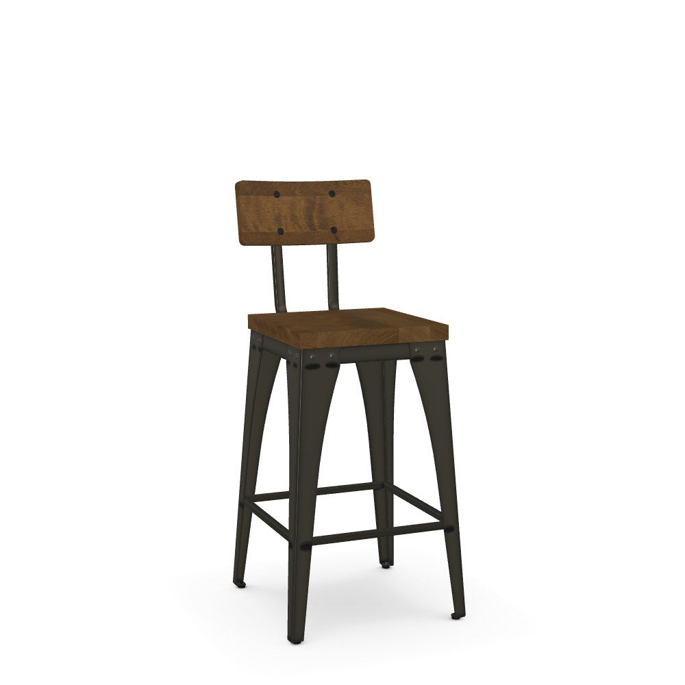 Amisco Upright Stool 40264-26B solid wood, counter height – photo