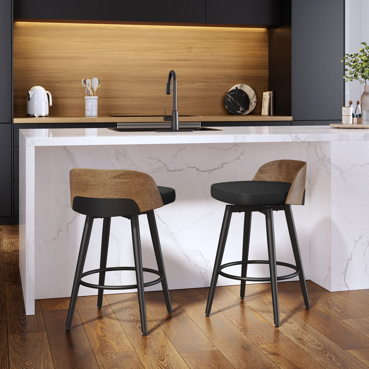 Amisco Frank Swivel Stool 41283 – view 3