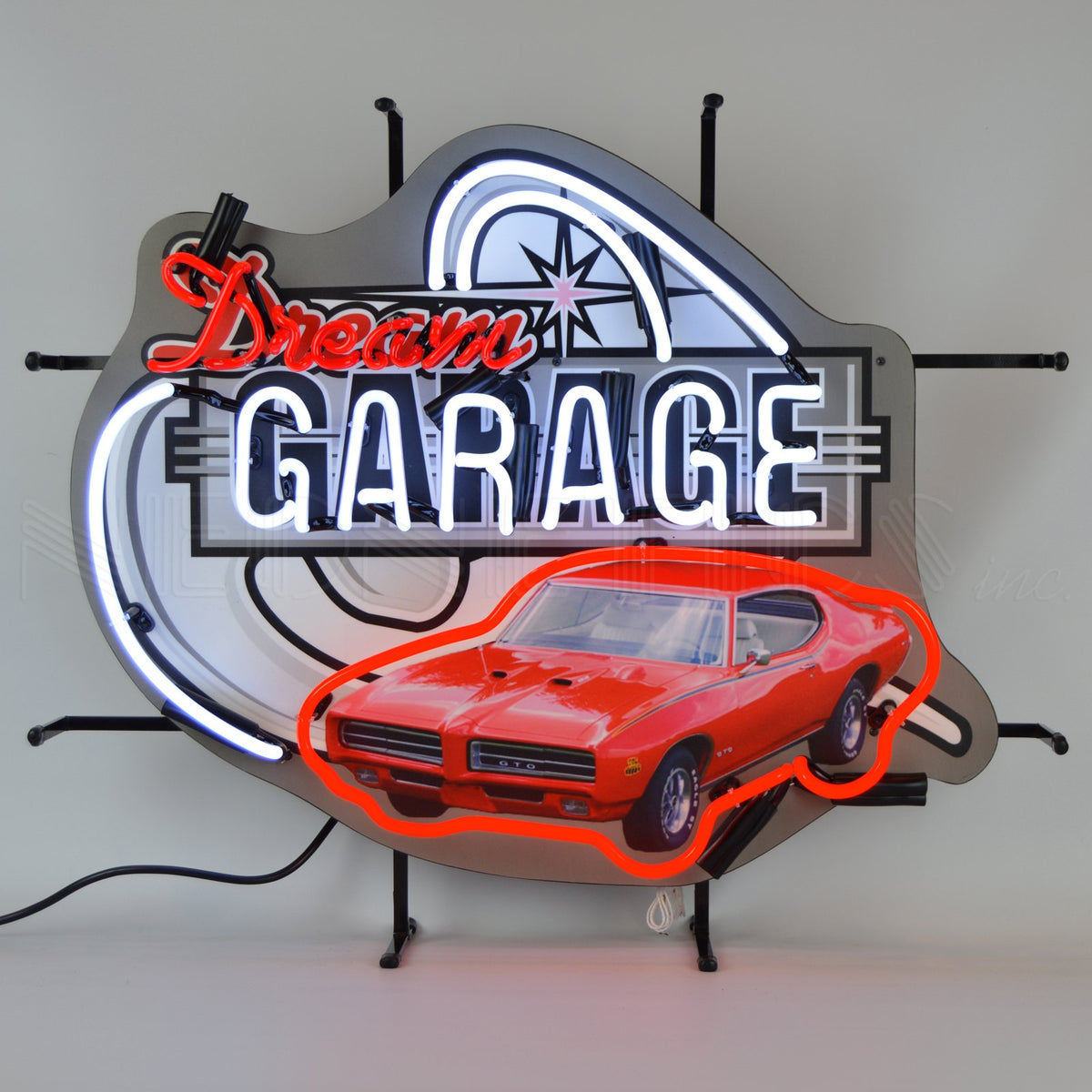 Dream Garage GTO Neon Sign