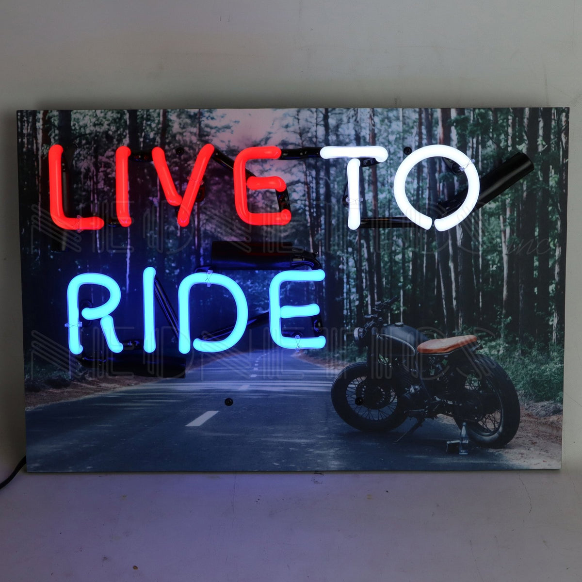 Junior Live to Ride Neon Sign