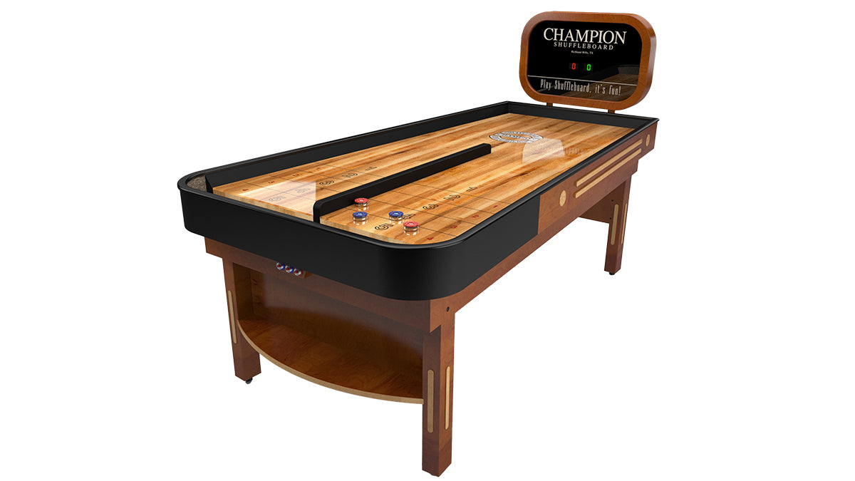 Champion Bankshot shuffleboard table