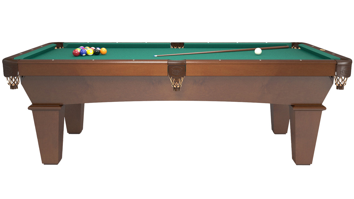 Connelly Kayenta pool table in maple, Millcreek stain