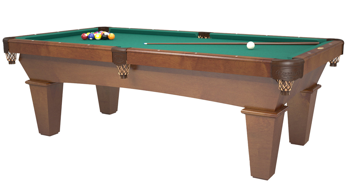 Connelly Kayenta pool table in maple, Honey stain