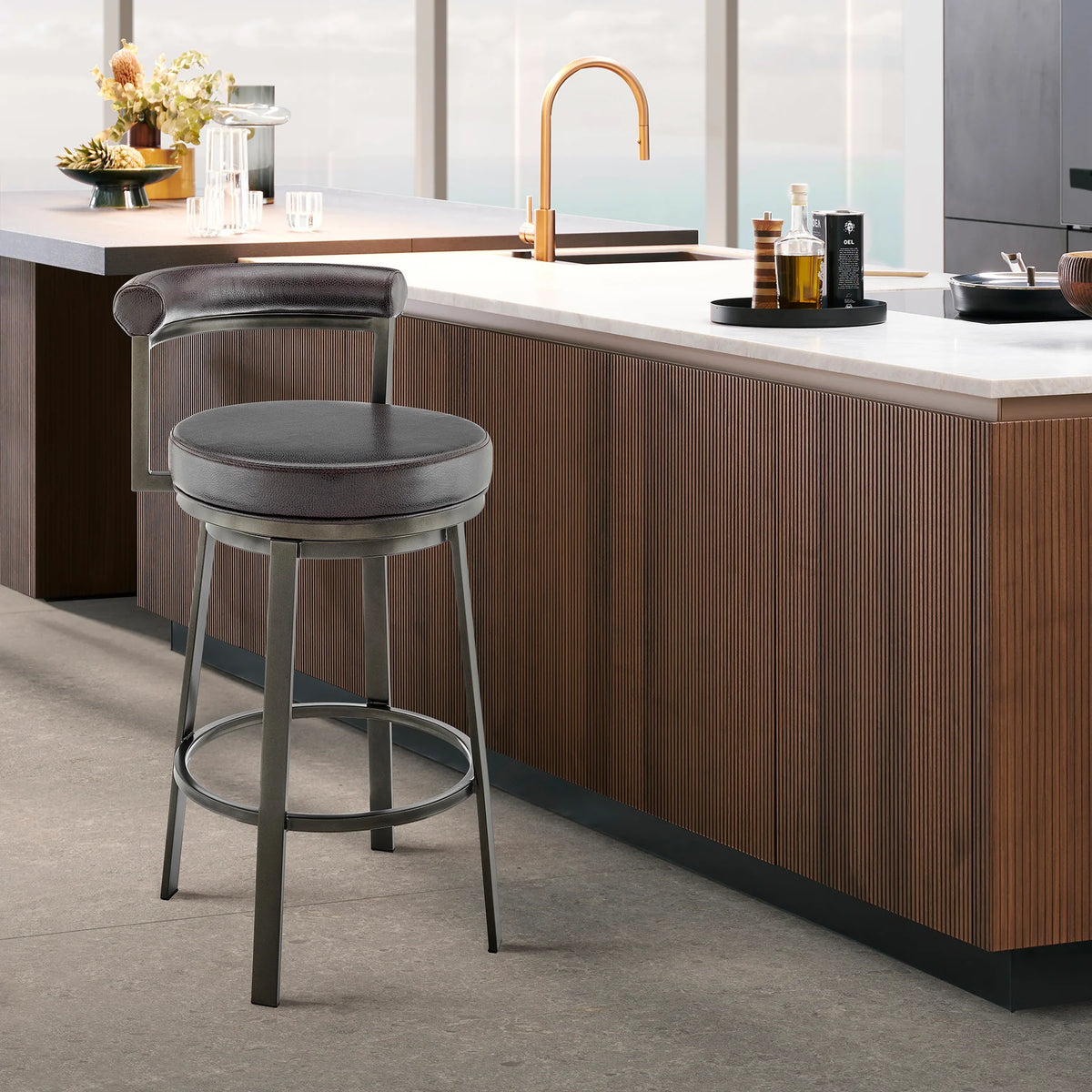 Cherise Swivel Counter Stool