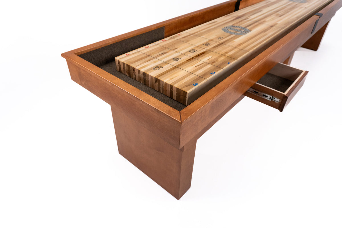 Champion Ridglea shuffleboard table storage drawer