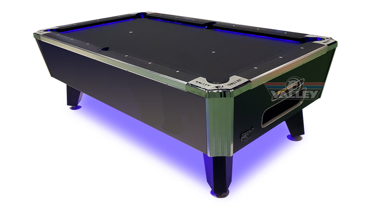 Valley Panther LED pool table