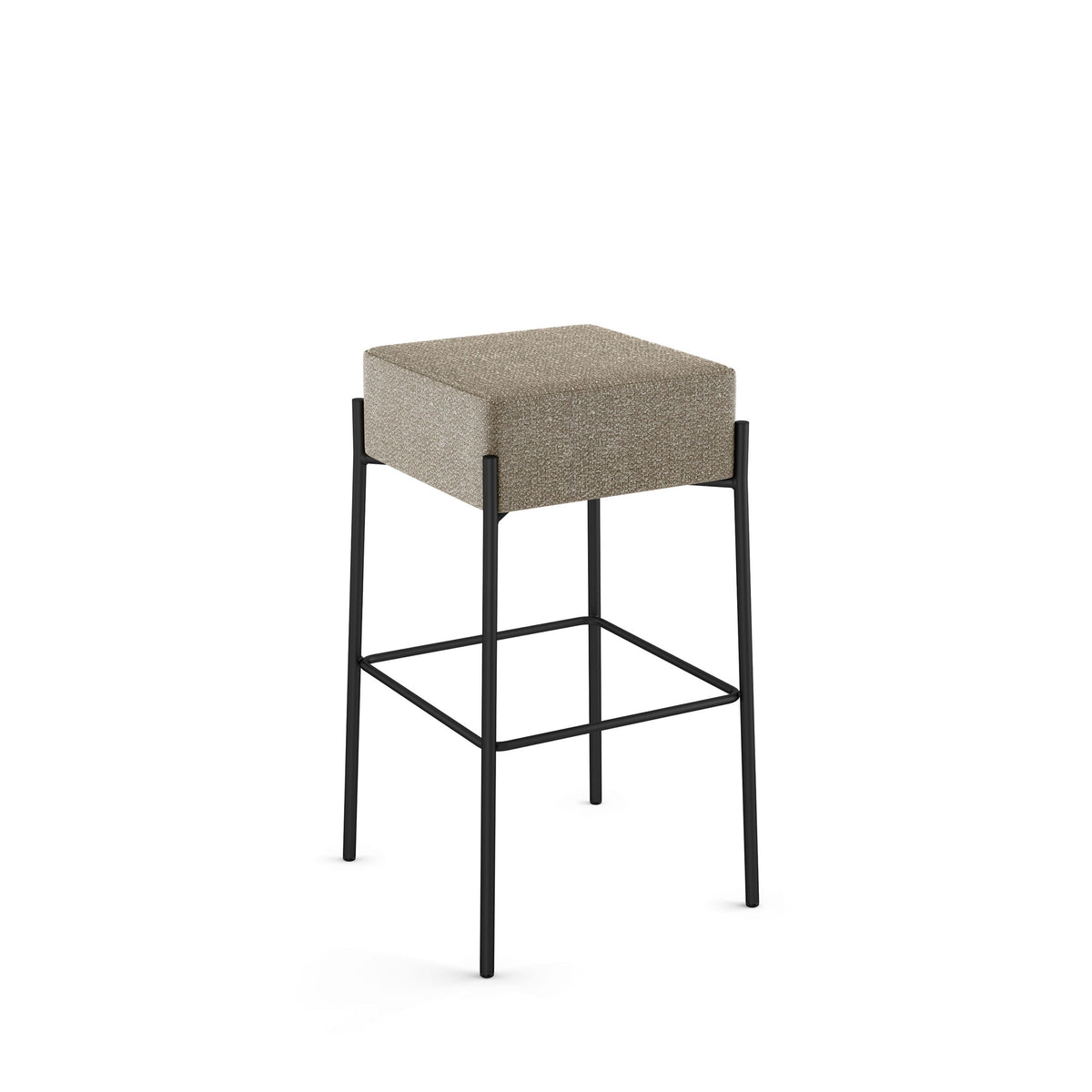 Amisco Otis Upholstered Stool