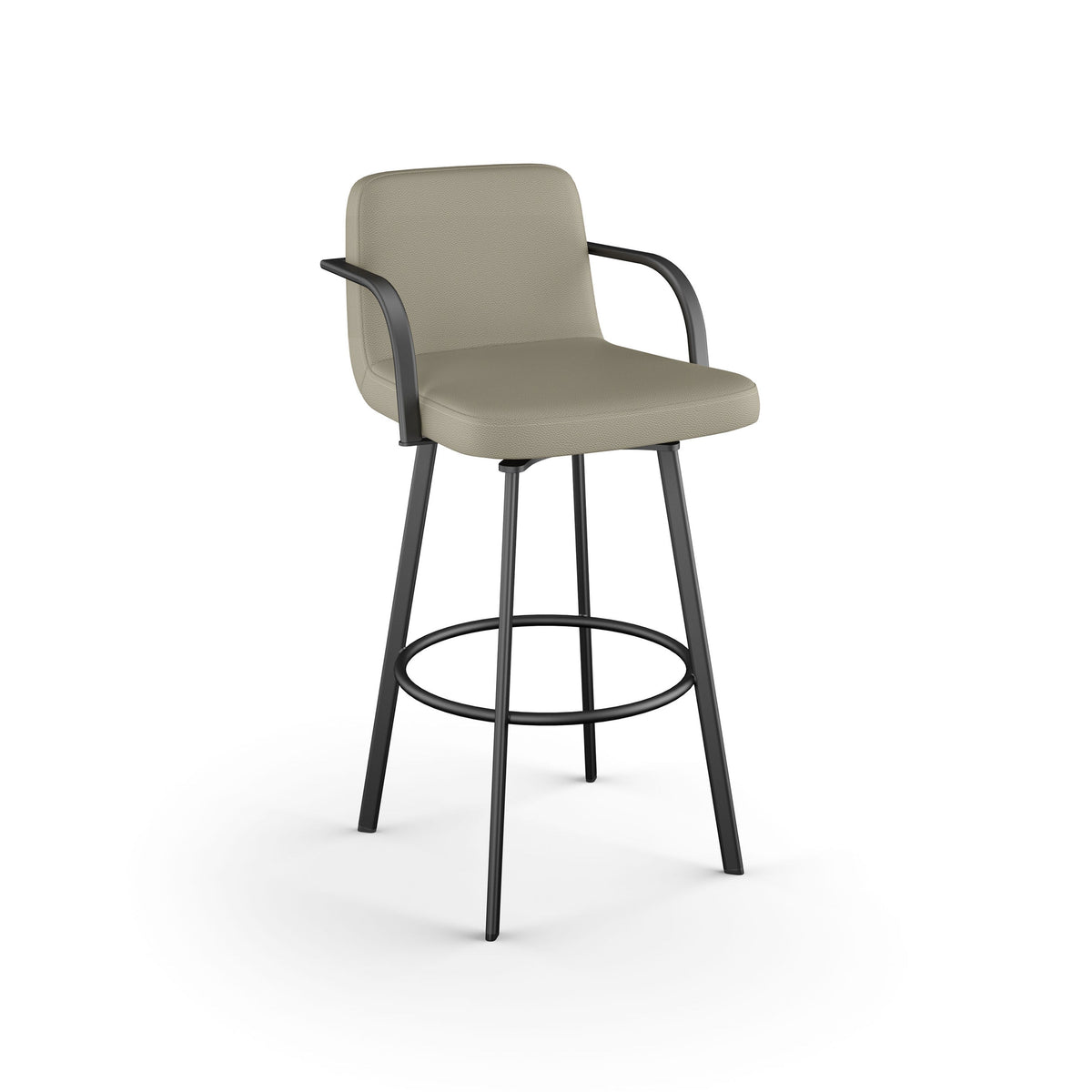 Amisco Tricia Upholstered Stool – view 2