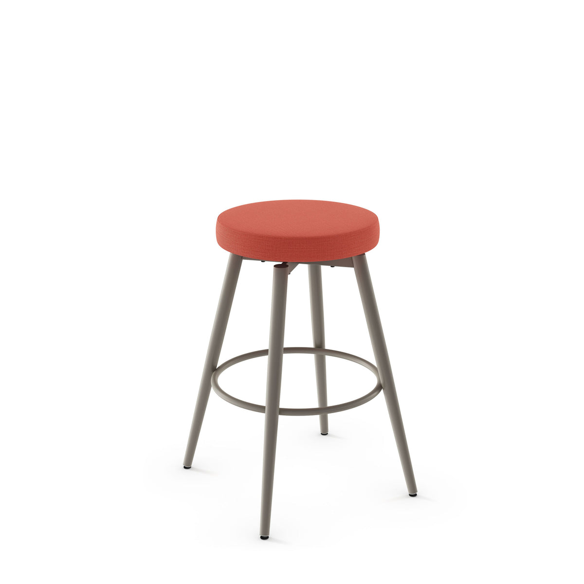 Amisco Nox Upholstered Stool