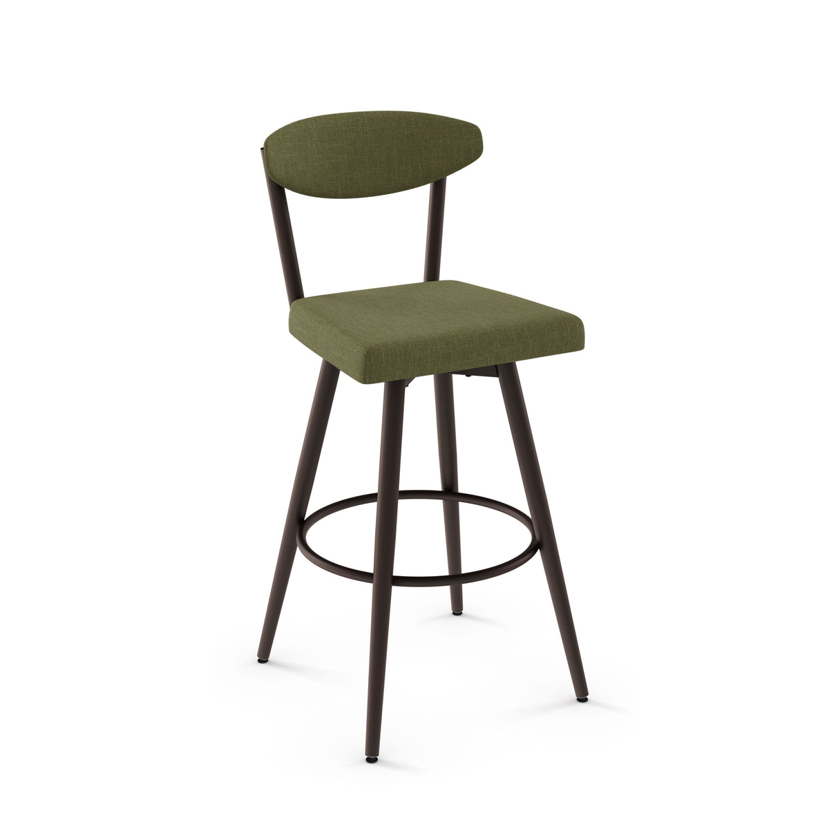 Amisco Wilbur Upholstered Stool