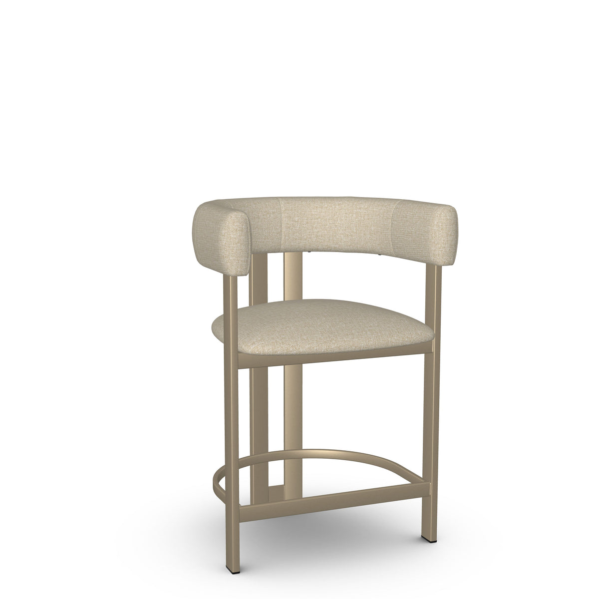 Amisco Clarissa Upholstered Stool