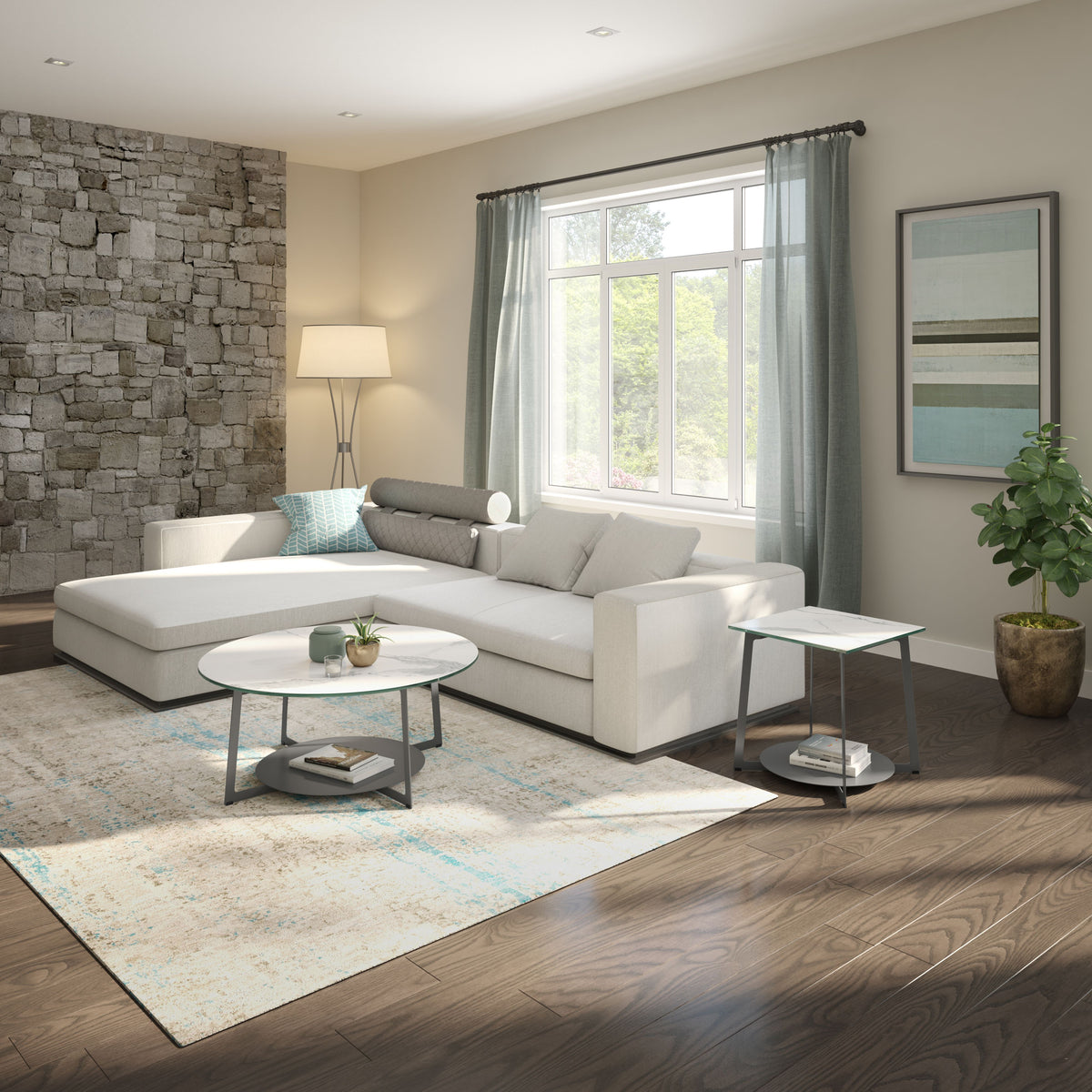 Amisco Malloy Coffee Table – view 2