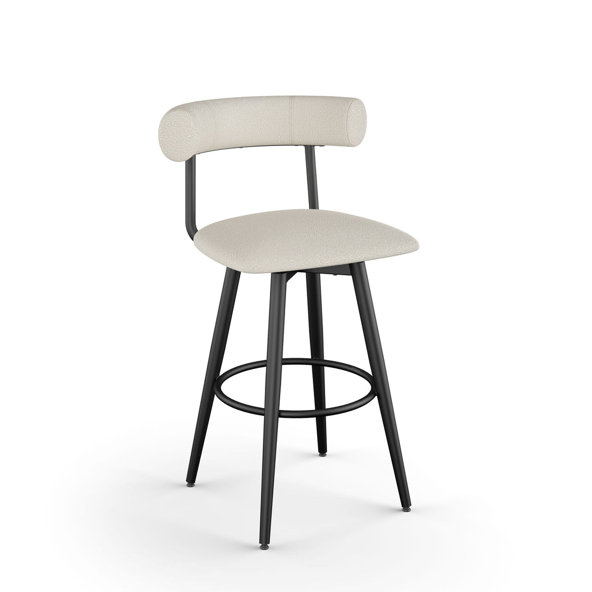 Amisco Barbara Upholstered Stool – view 2