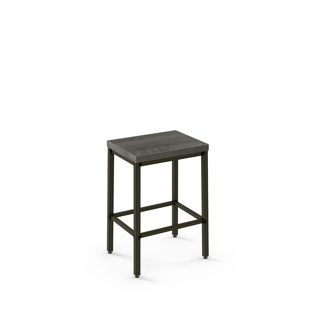 Amisco Bradley Stool – solid wood seat