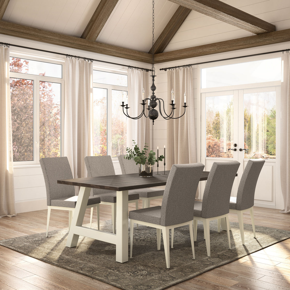 Amisco Alto Upholstered Dining Chair – view 3