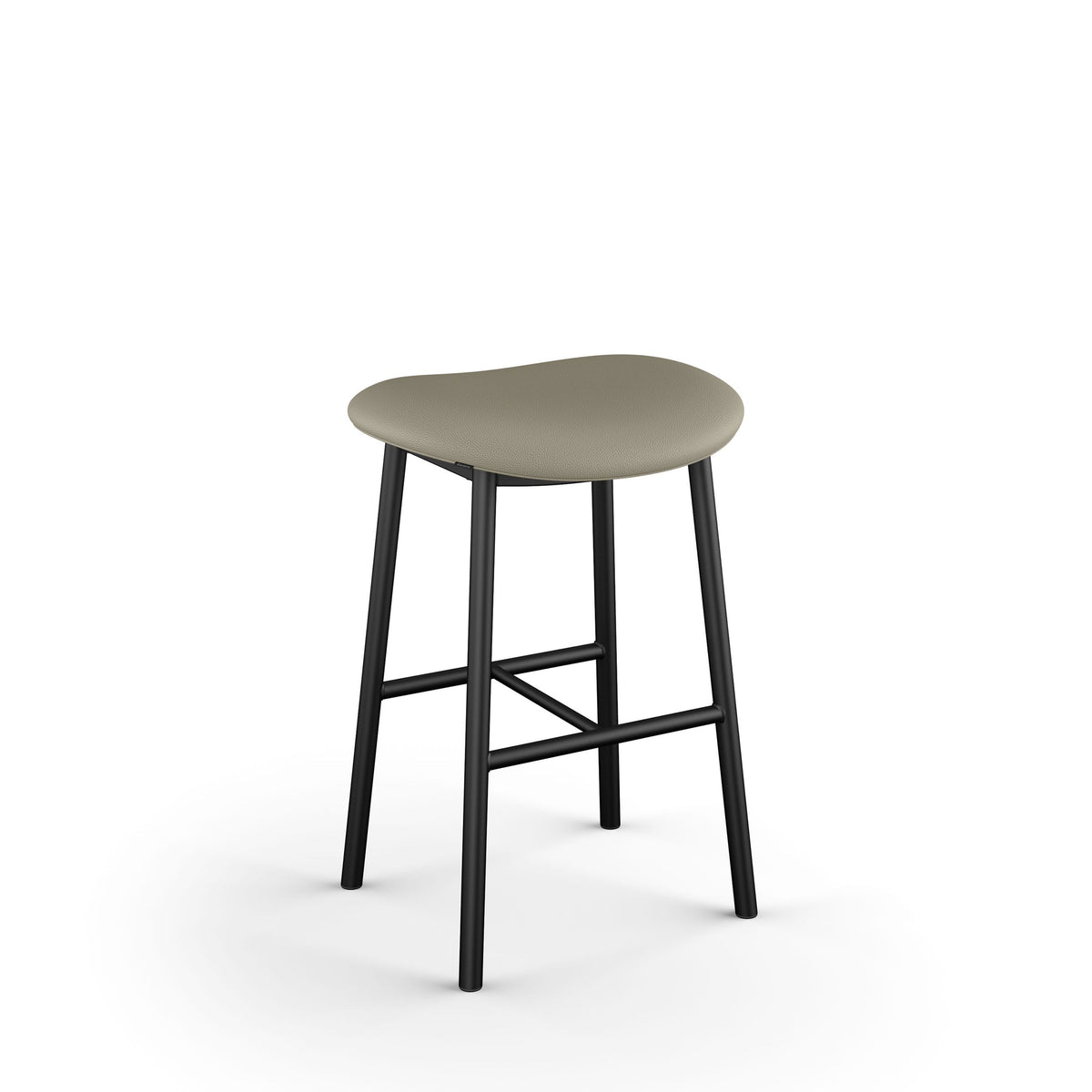 Amisco Willo Upholstered Stool