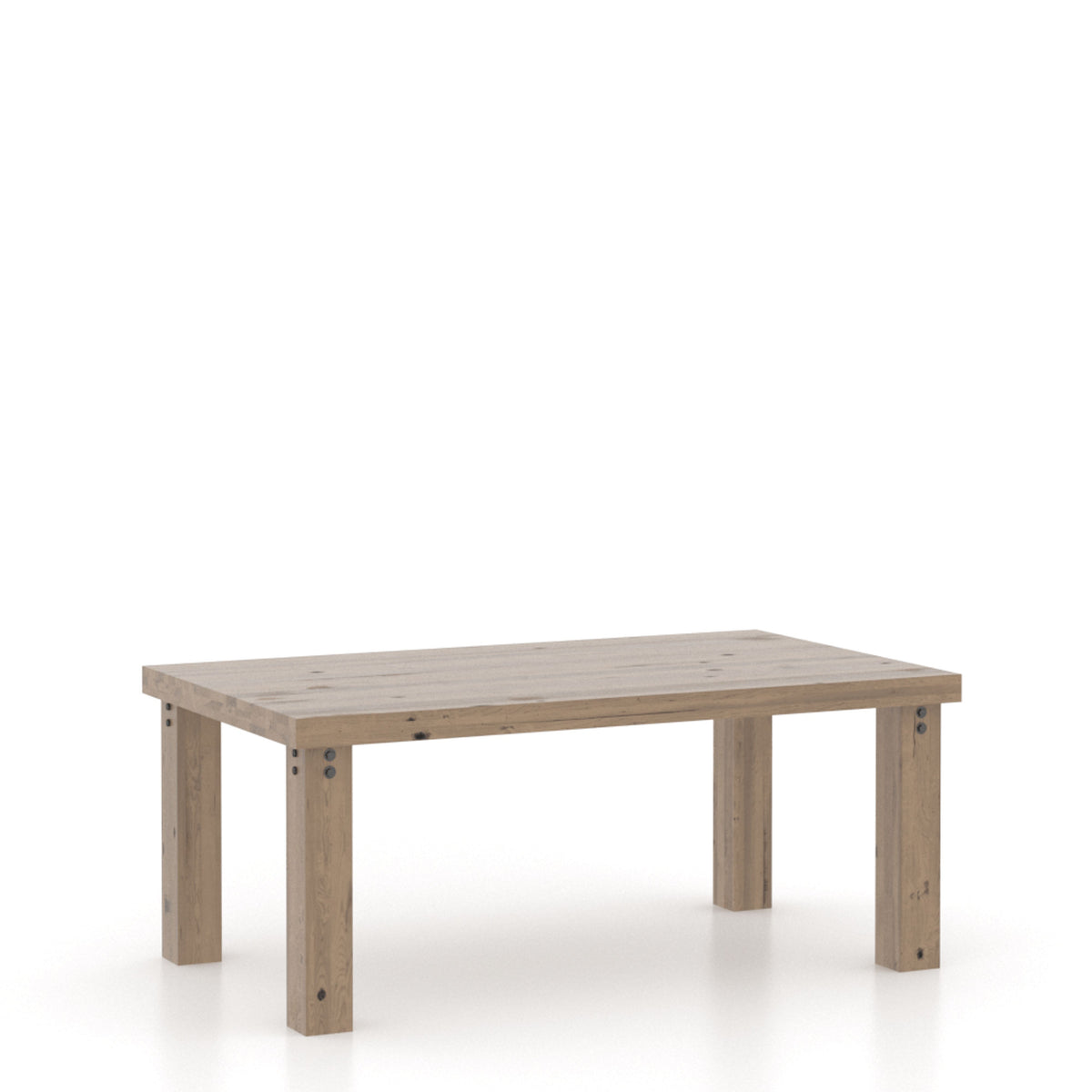 Canadel Loft Rectangular Table - Legs PK Rectangular Dining Table