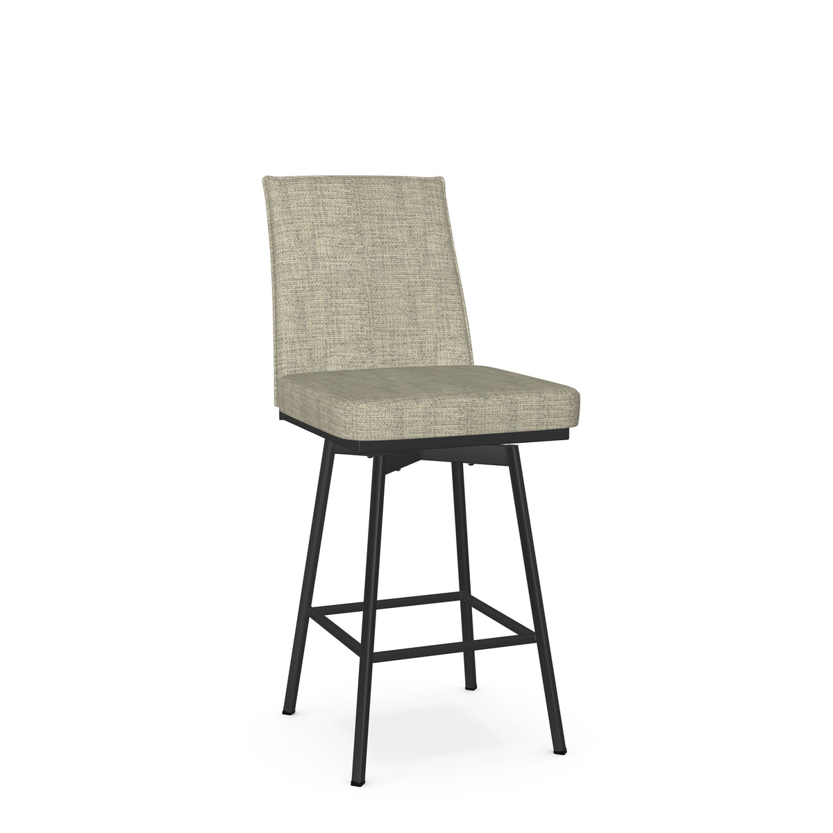Amisco Dorian Upholstered Stool – view 2