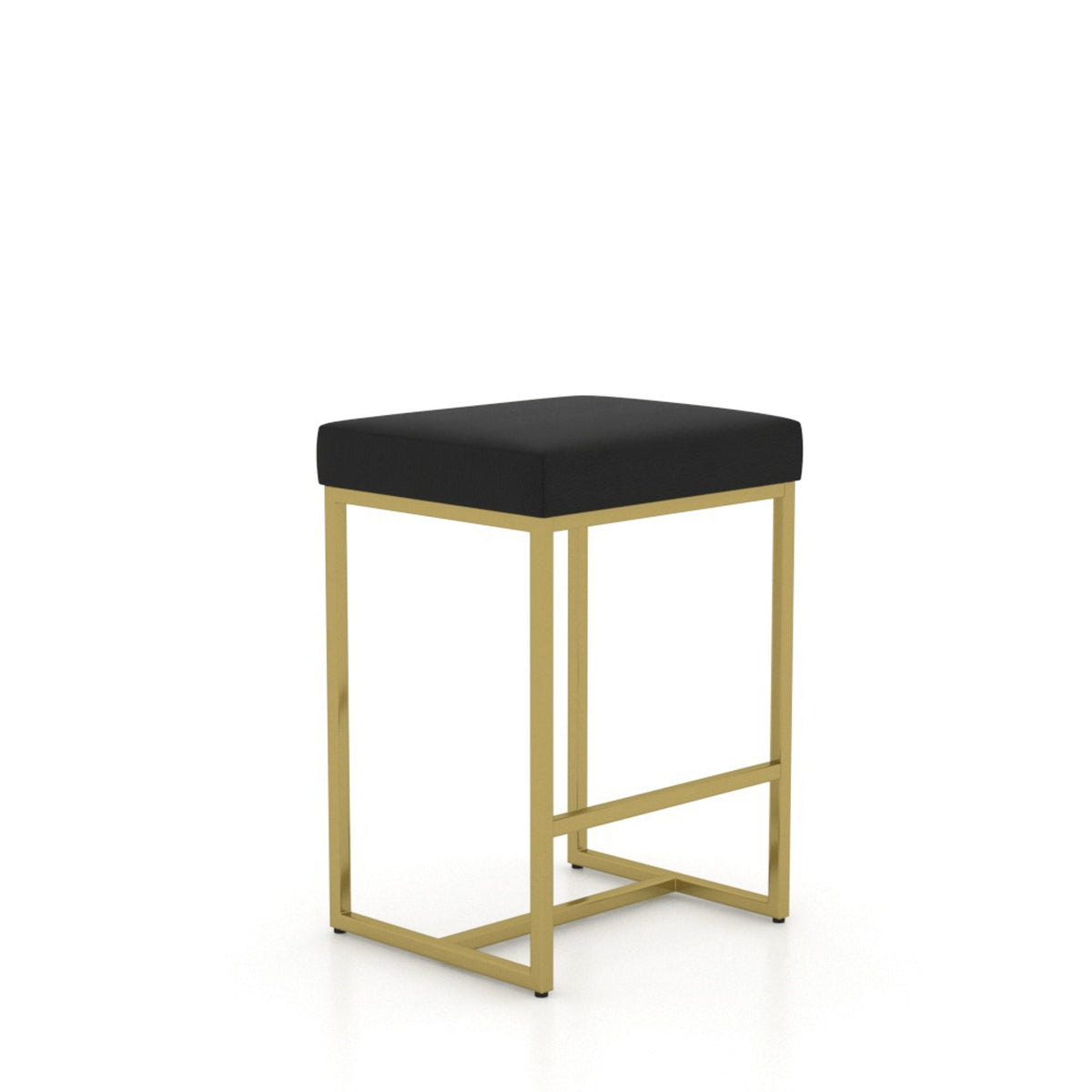 Canadel Modern 8176 Upholstered Fixed Stool