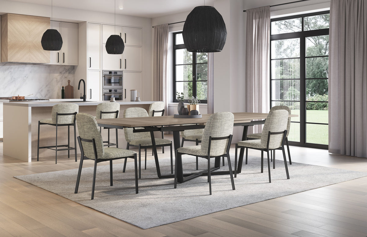 Amisco Kally Upholstered Dining Chair – view 2