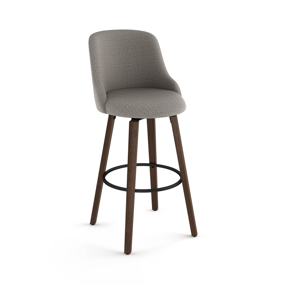 Amisco Diaz Solid Wood Stool – view 2