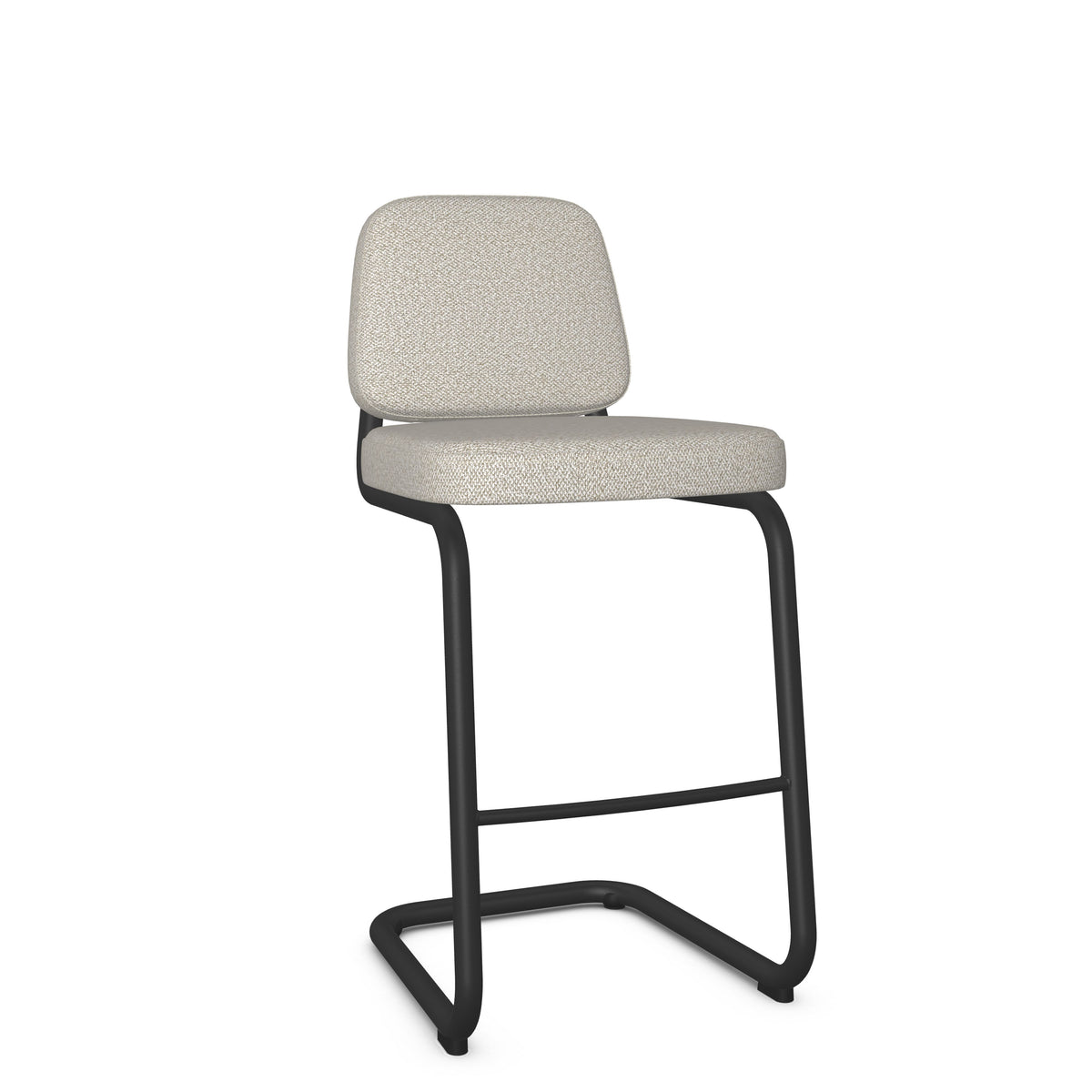 Amisco Miro Upholstered Stool – view 2
