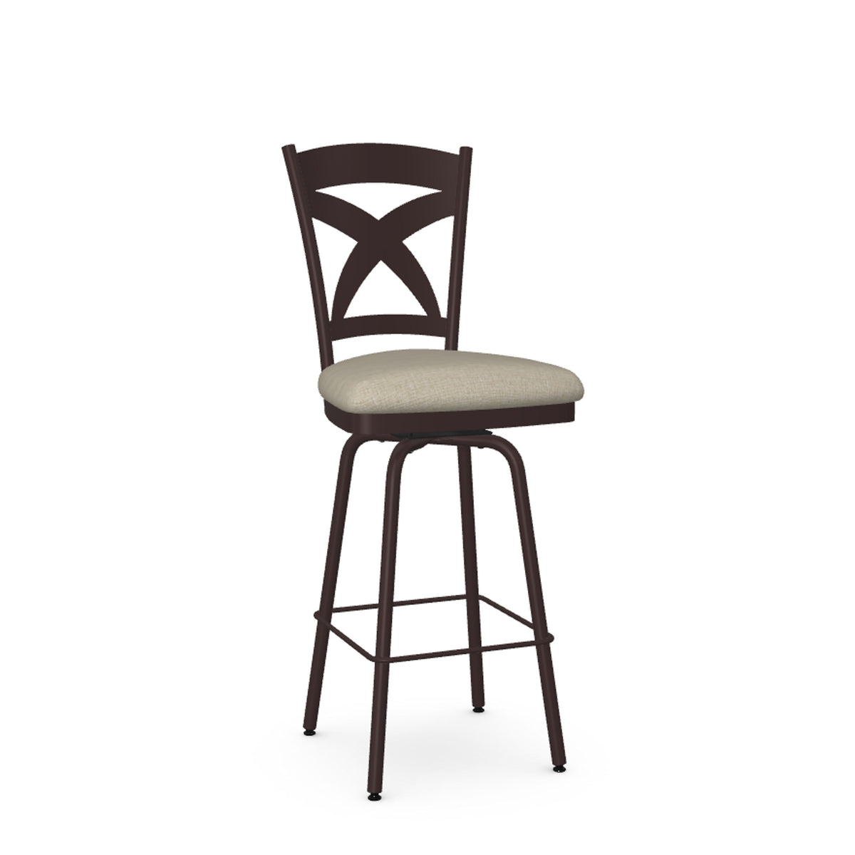 Amisco Marcus Upholstered Stool