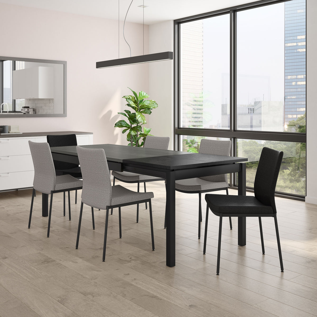 Amisco Osten Upholstered Dining Chair – view 3