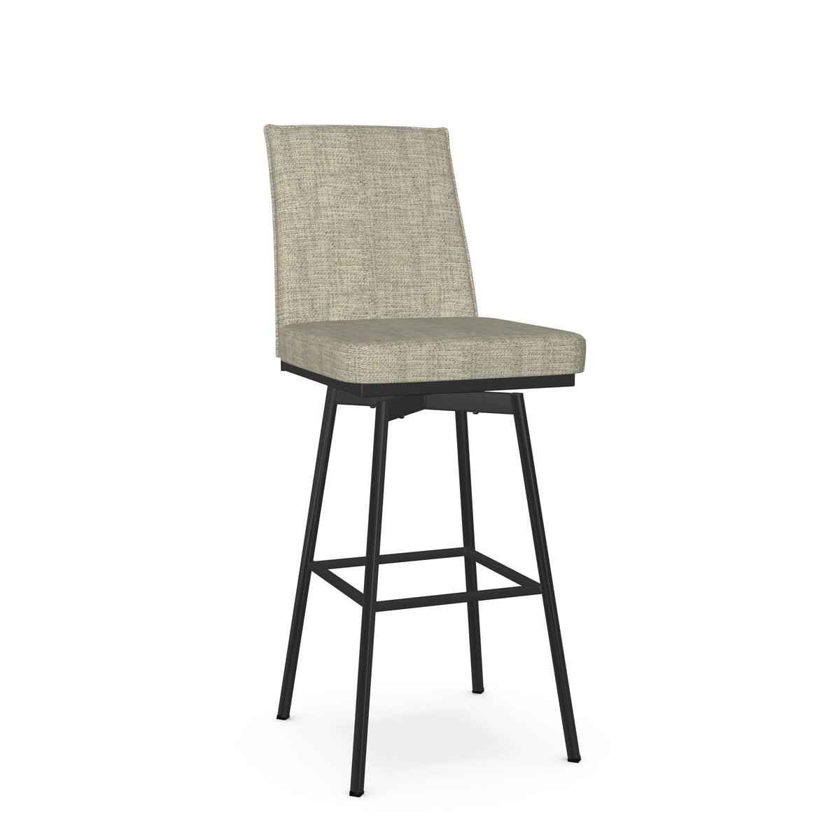 Amisco Dorian Upholstered Stool – view 2