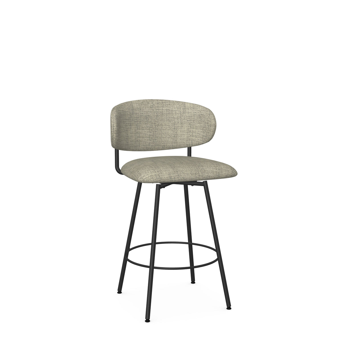 Amisco Wyatt Upholstered Stool