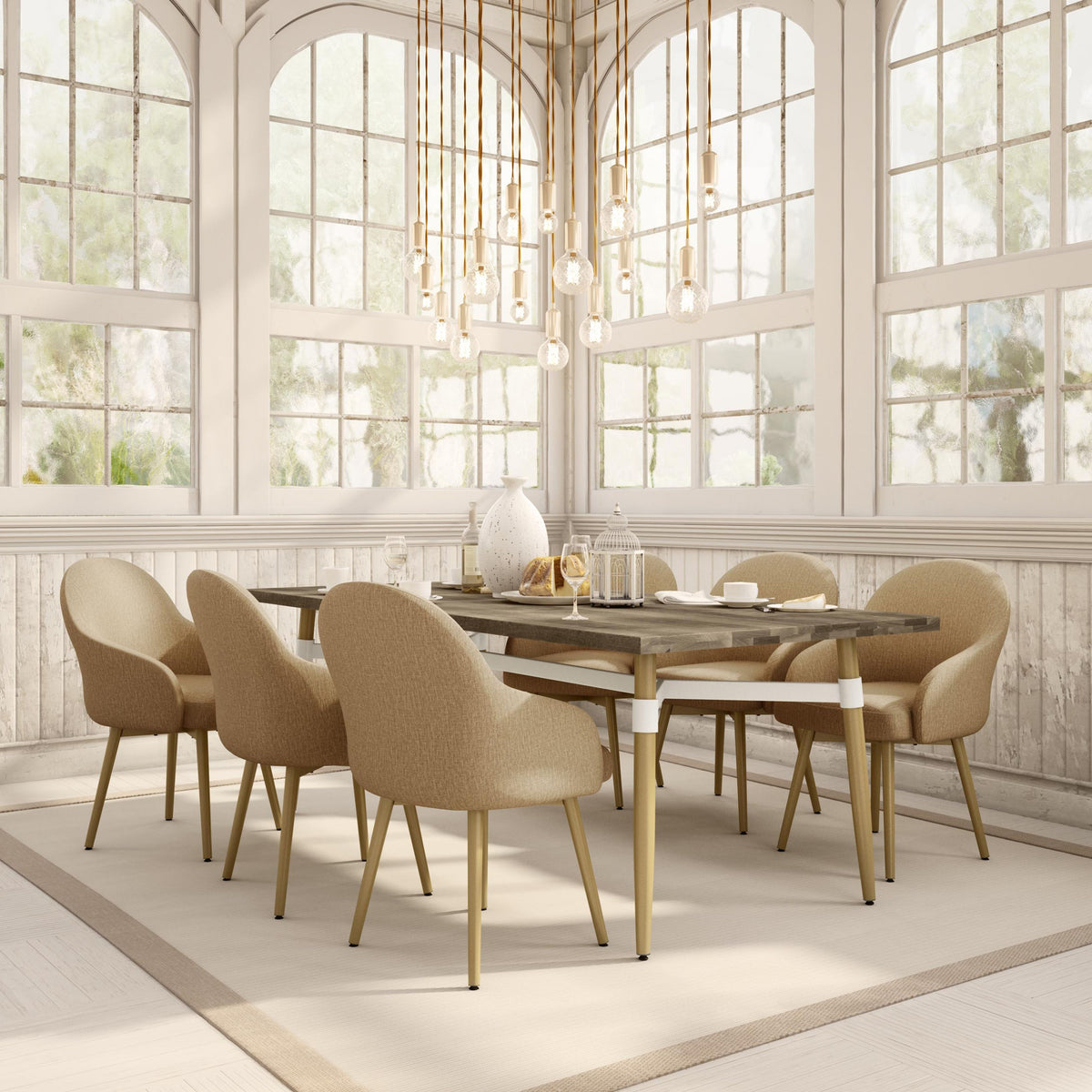 Amisco Weston Upholstered Dining Chair – view 2
