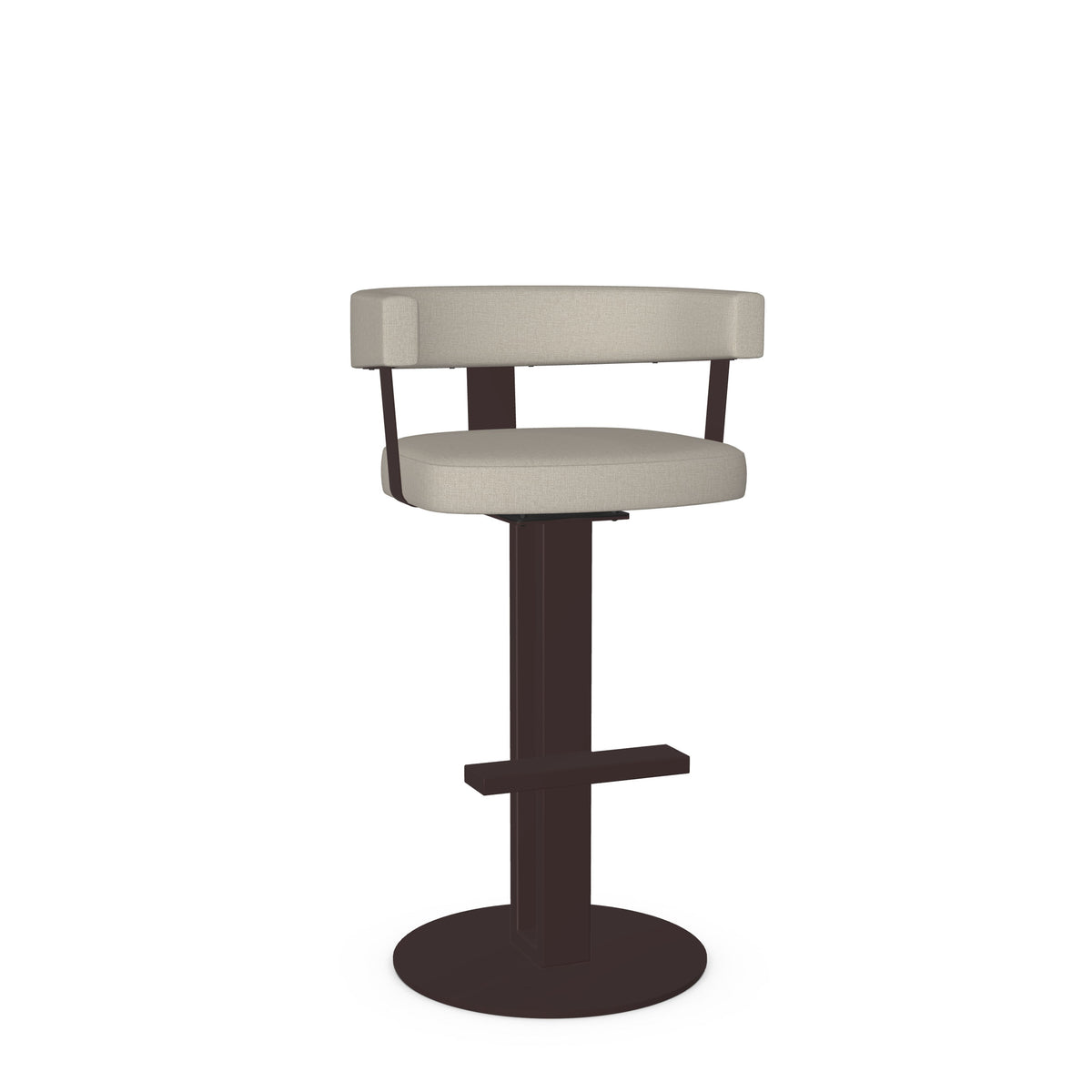 Amisco Garrison Upholstered Stool