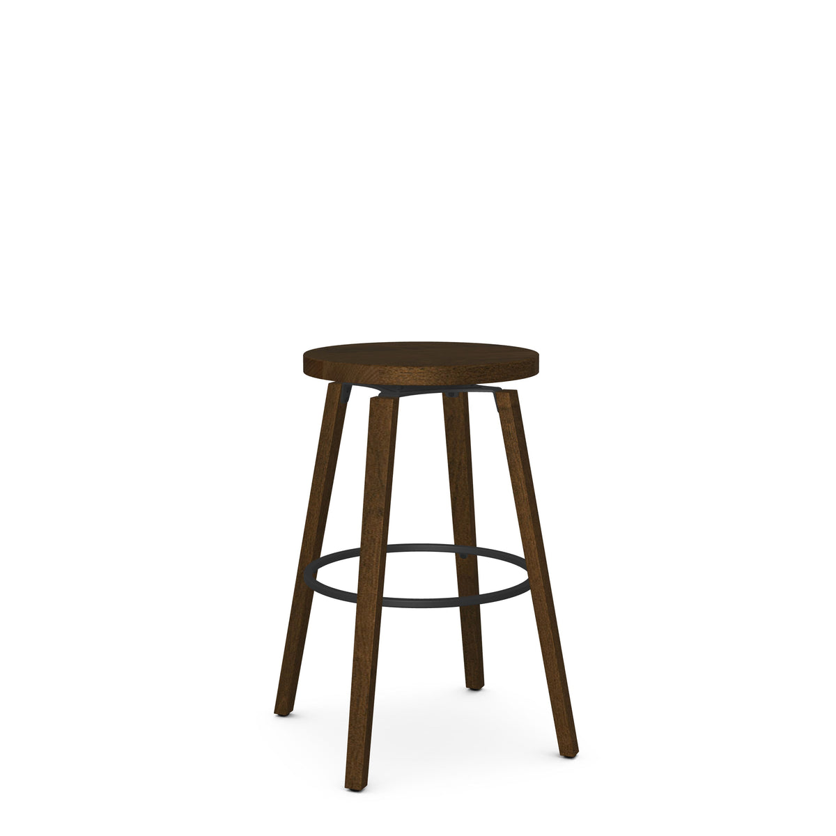 Amisco Walden Solid Wood Stool