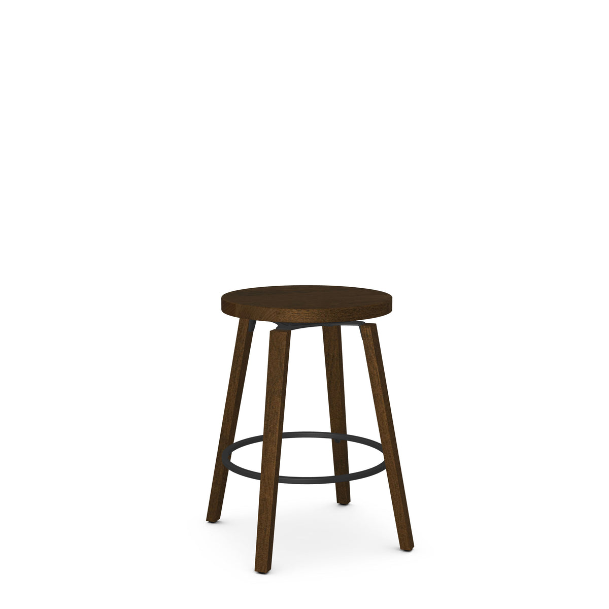 Amisco Walden Solid Wood Stool