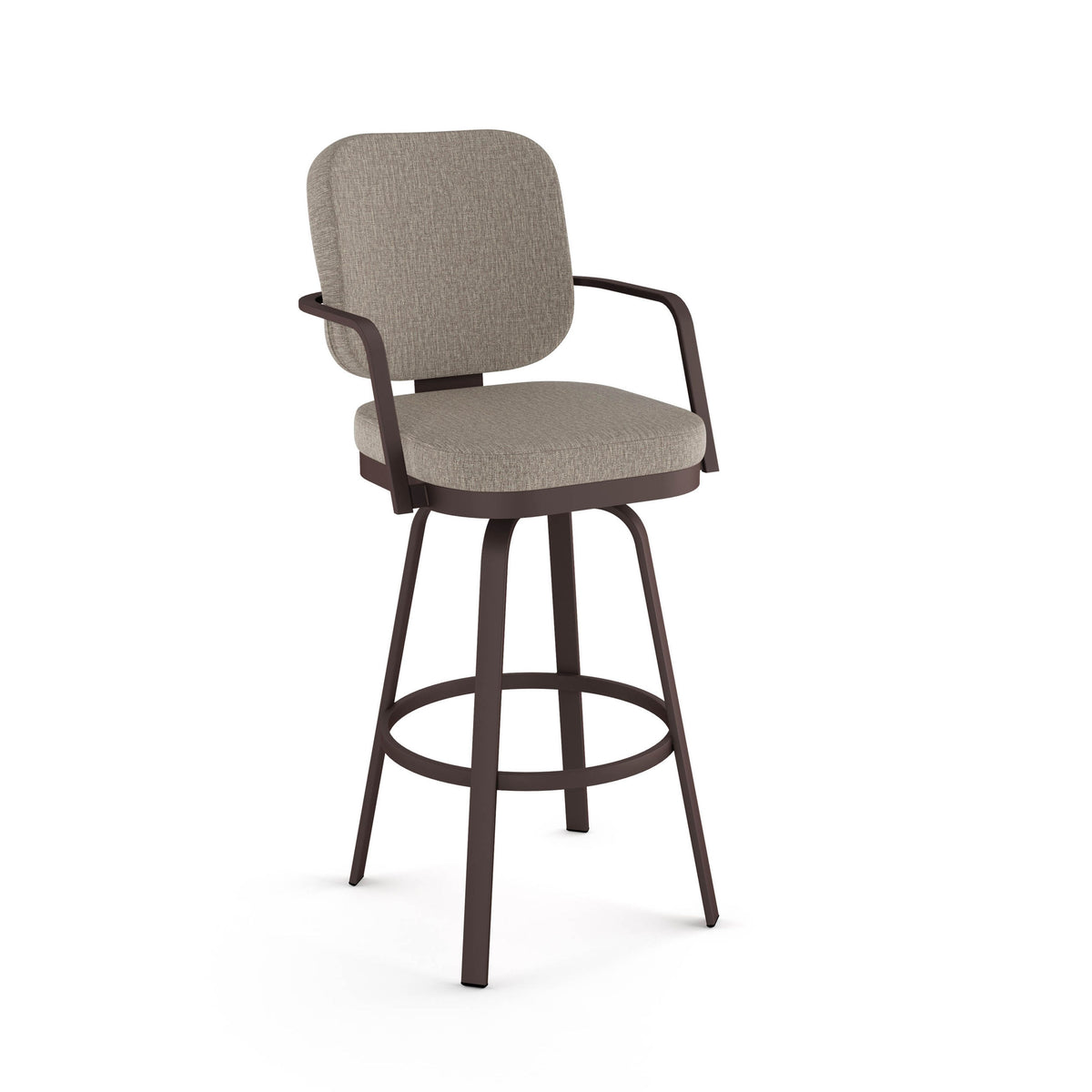 Amisco Dorsey Upholstered Stool