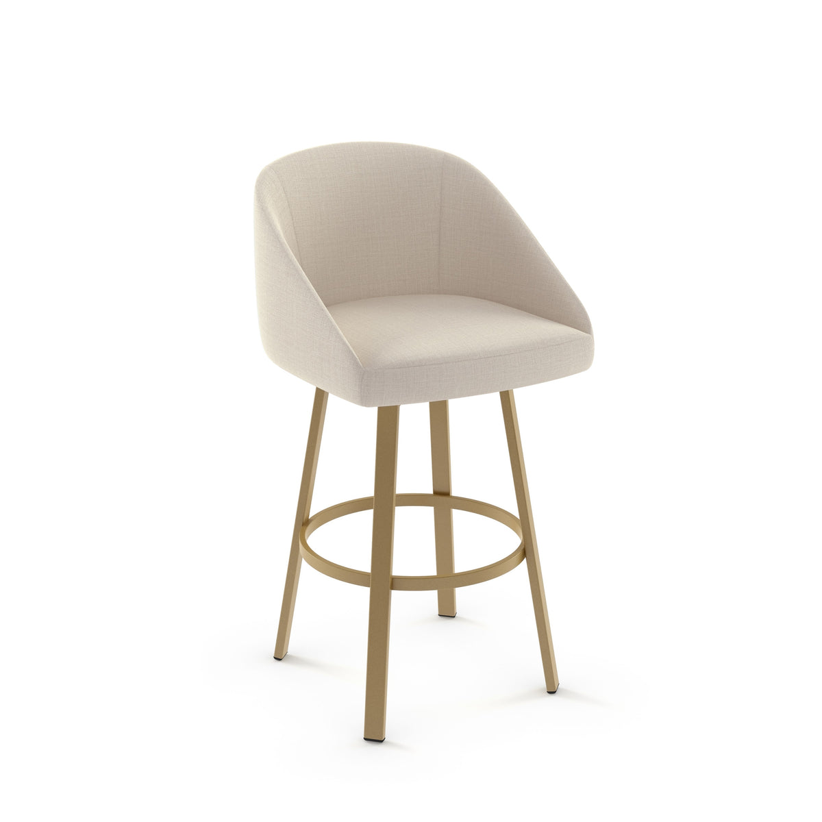 Amisco Wembley Upholstered Stool