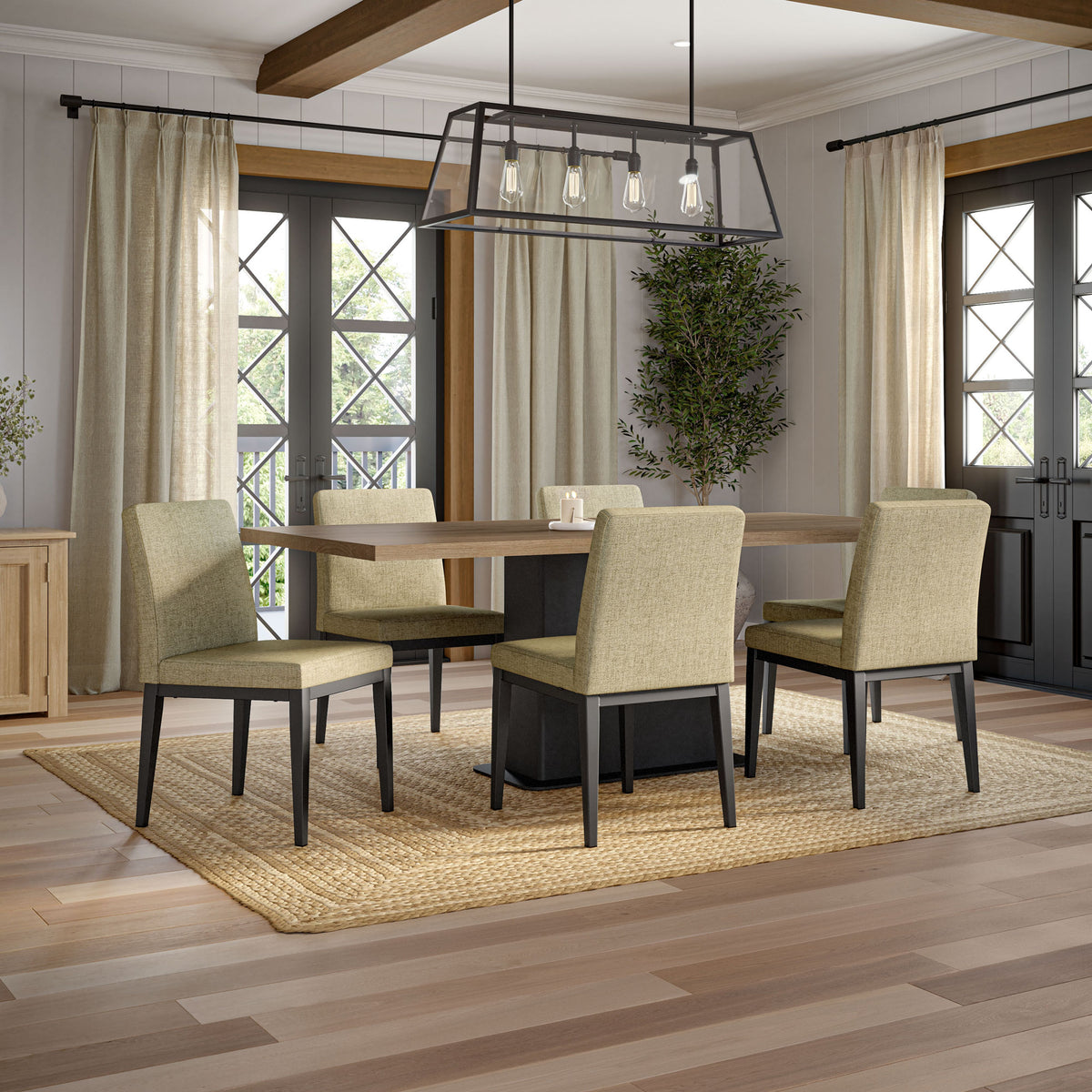 Amisco Lorenzo Upholstered Dining Chair – view 2