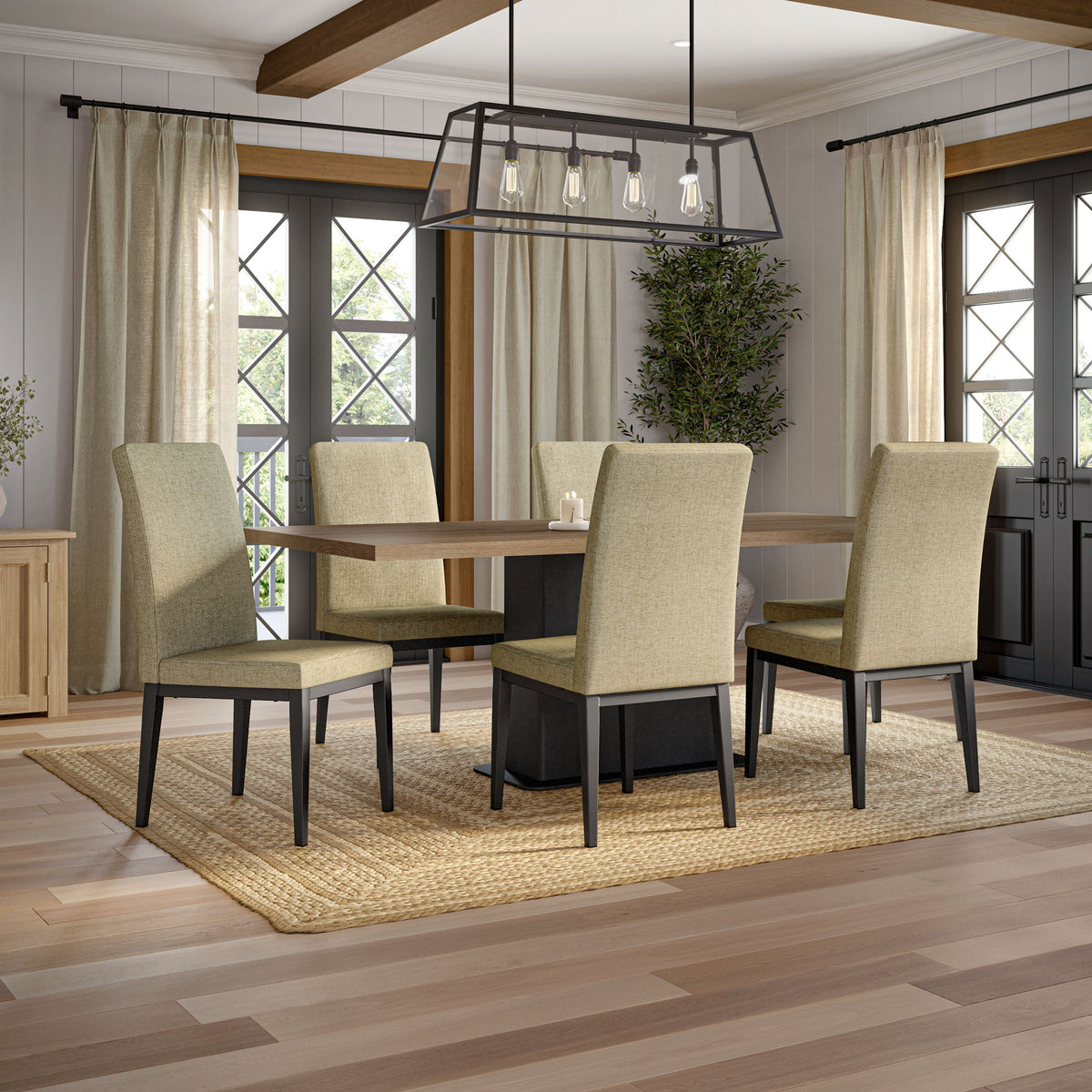 Amisco Lorenzo Upholstered Dining Chair – view 2
