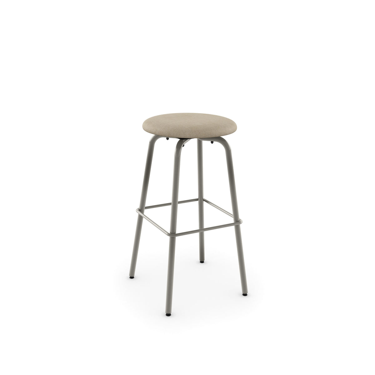 Amisco Button Upholstered Stool