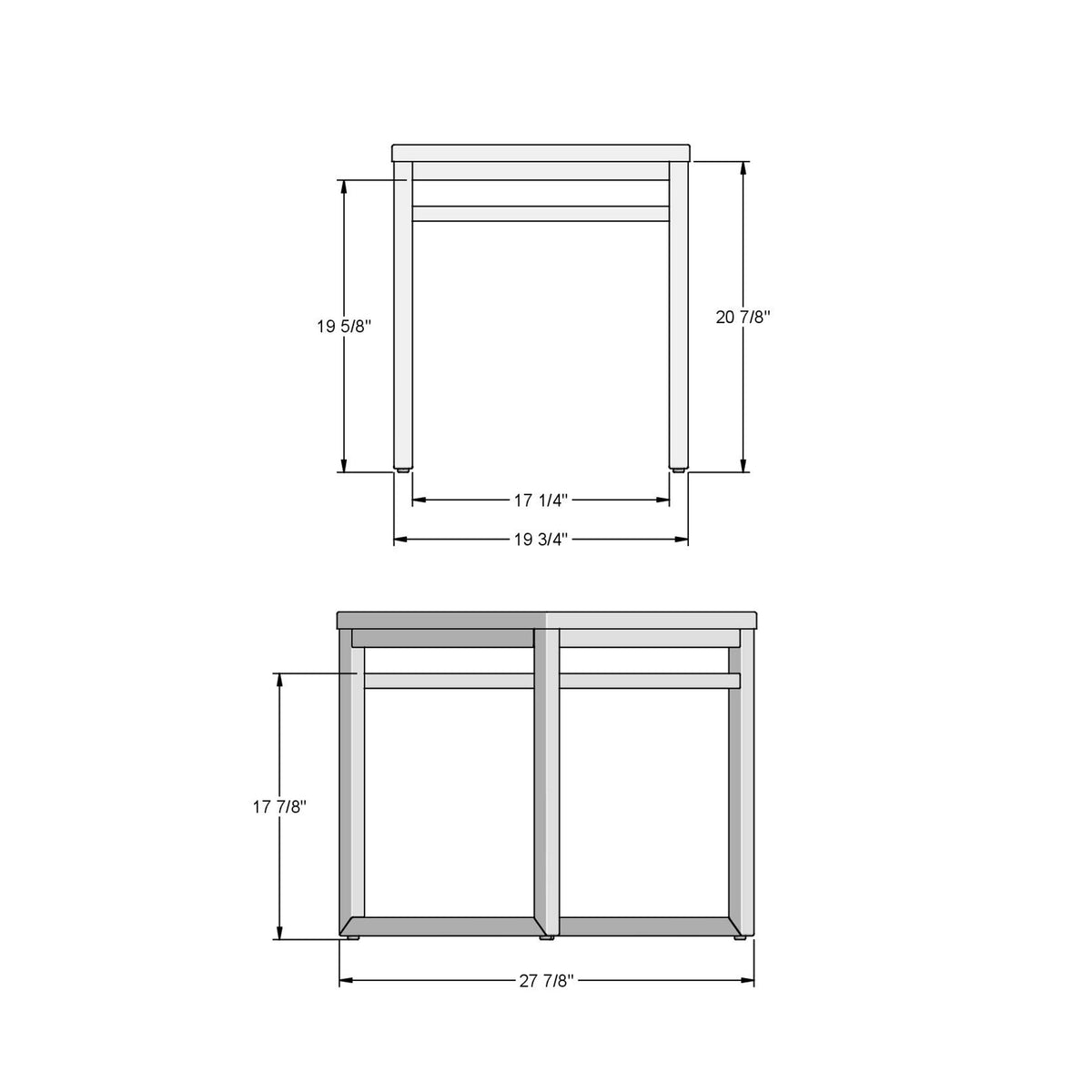 Amisco Crawford End Table – view 4