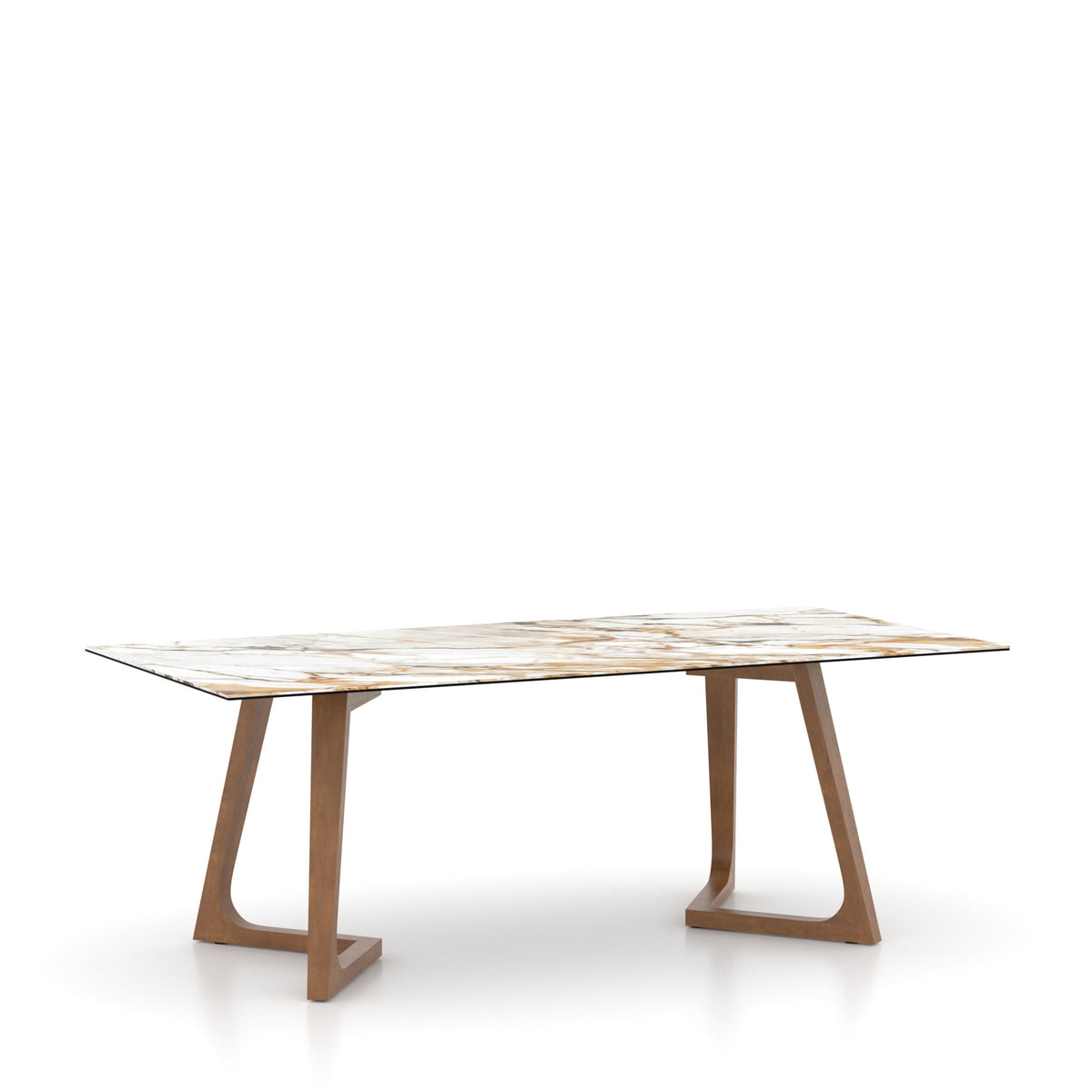 Canadel Modern 4084 MN Rectangular Porcelain Dining Table